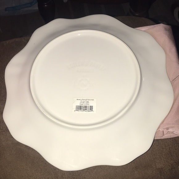NWT Lenox Butler's Pantry Gourmet Earthenware Dinner Plate - Picture 5 of 8